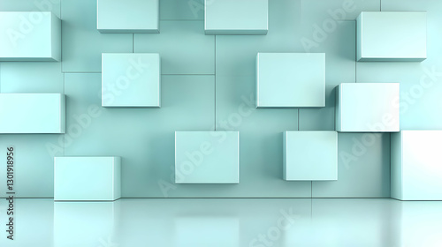3D Abstract Background Illu...