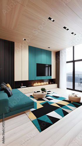 Illustration Modern Living ...