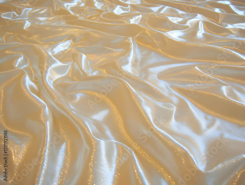 Photo-Flowing Golden Silk F...