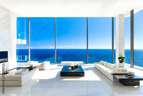 3D Illustration Luxury Apar...