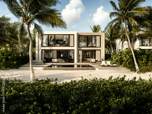 Photo Tropical Beach House,...