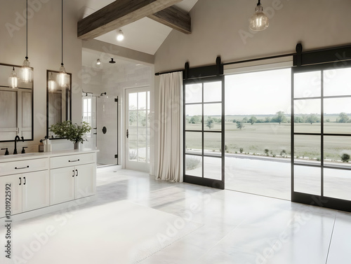 Modern Farmhouse Bathroom 3...