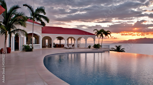 Photo Luxury Villa Sunset O...