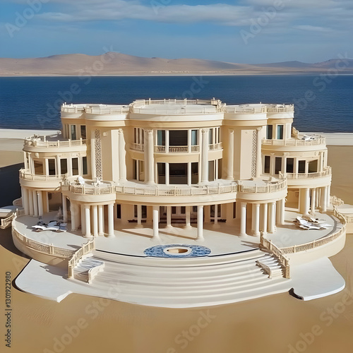 3D Illustration - Seaside M...