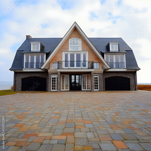 Illustration Modern Home Ex...