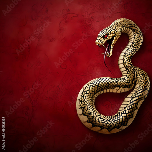 Illustration of Golden Snak...