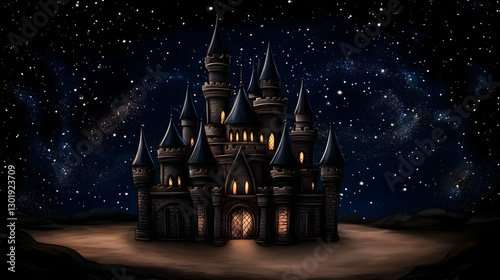 Illustration of Castle, Nig...