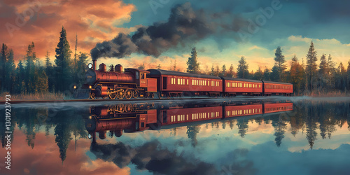 Illustration - Vintage Stea...