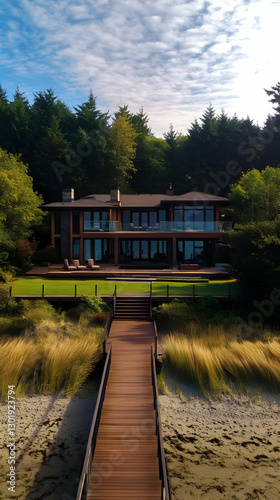 Photo: Seaside Home, Forest...