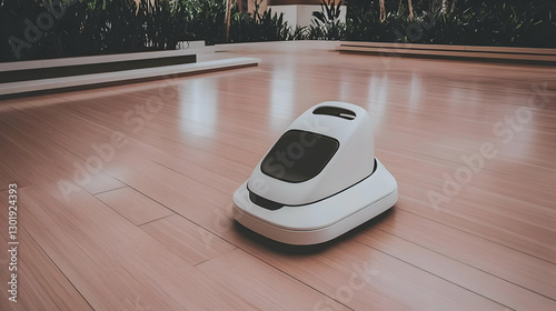 3D Illustration, Robot Vacu...