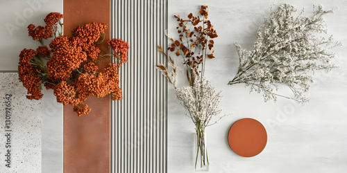 Photo Background, Orange an...