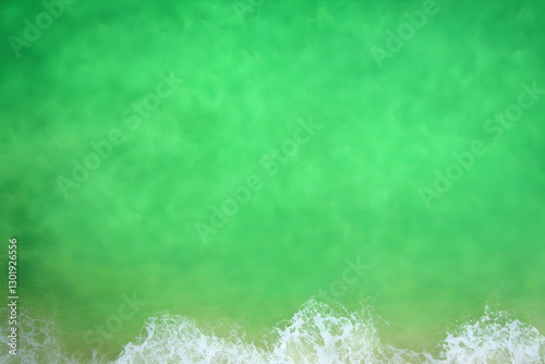 Photo Green Water Ocean Wav...
