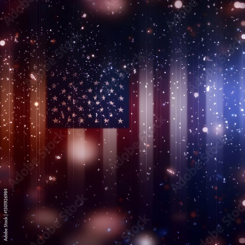 Patriotic Abstract Backgrou...