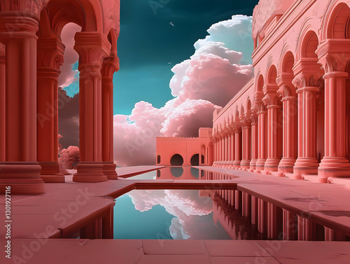 Illustration Pink Palace Co...