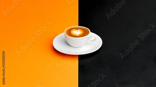 3D Illustration Coffee Cup ...