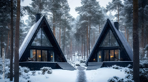 3D Illustration Cozy A-Fram...