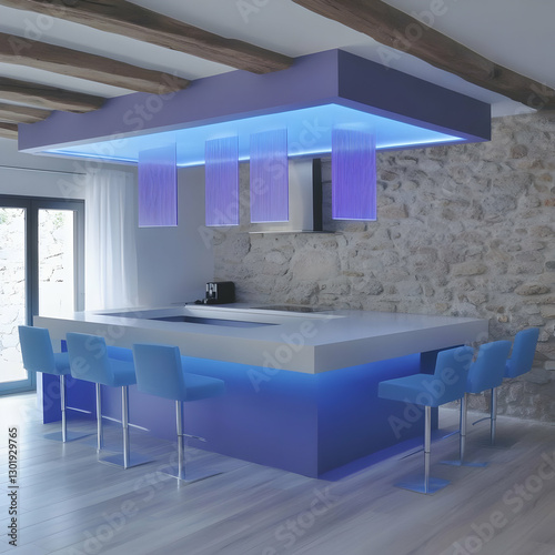 Illustration Modern Kitchen...