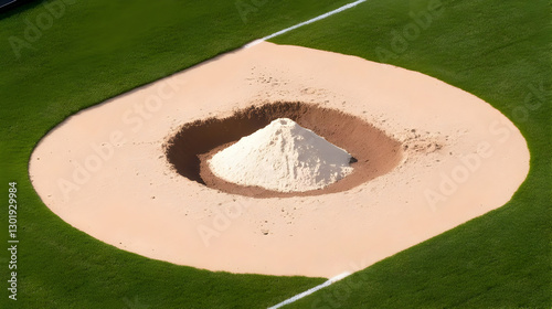 Photo Pitcher's Mound Baseb...