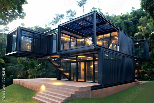 Photo: Modern Container Hom...
