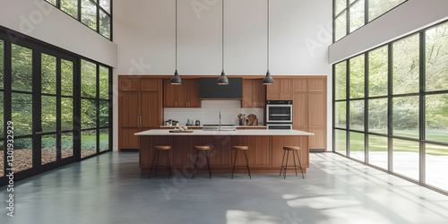 Illustration Modern Kitchen...