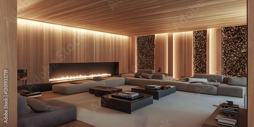 Illustration of Cozy Modern...