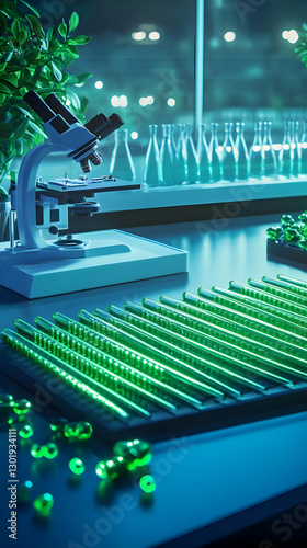 3D Illustration - Laborator...