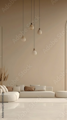 3D Illustration Modern Mini...