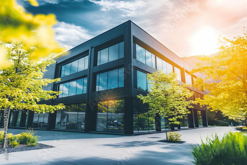 Photo Modern Office Buildin...