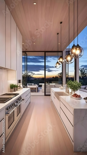 Illustration Modern Kitchen...