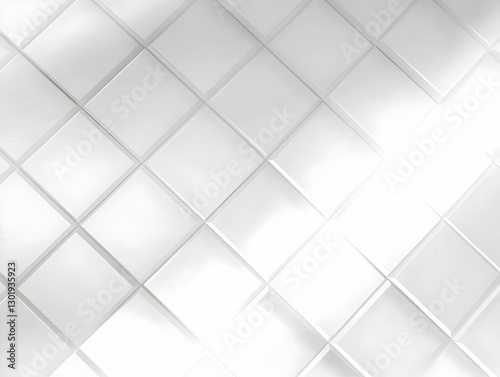 3D Abstract Background - Wh...