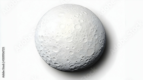 3D Moon Surface Illustratio...