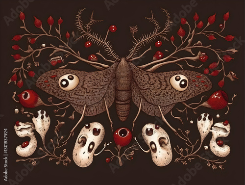Illustration Dark Fantasy M...