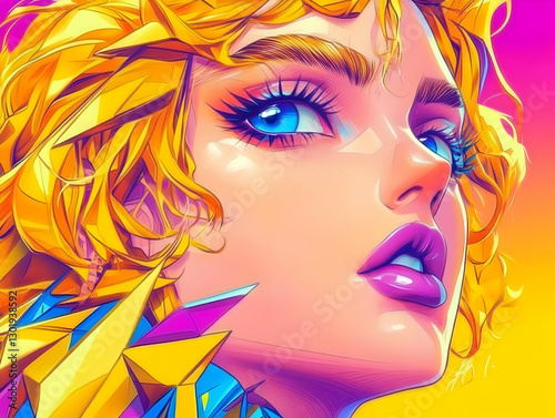 Illustration - Woman with Y...