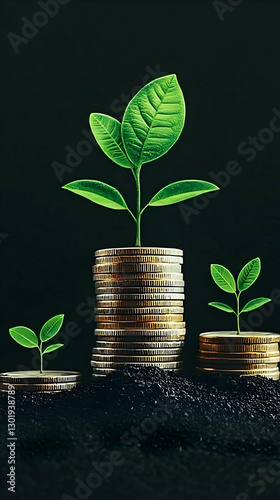 Green Shoots Growth Illustr...