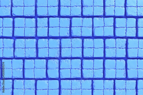 Blue Cube 3D Background Tex...