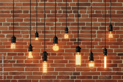 3D Illustration, Light Bulb...