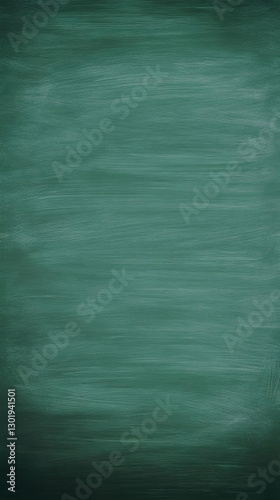 Empty Green Chalkboard Back...