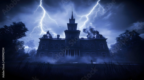 Illustration Haunted Mansio...
