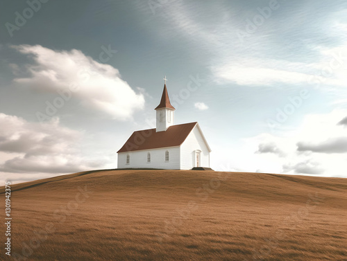 Illustration - Church on a ...