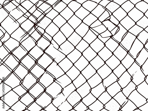 Illustration Damaged Chain ...