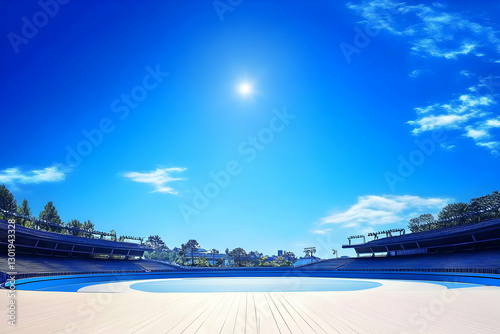 Illustration - Empty Stadiu...