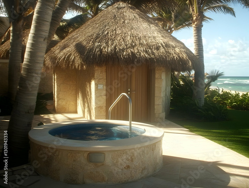 Photo Tropical Beach Resort...