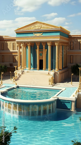 3D Illustration Majestic Te...