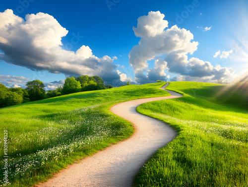 Photo - Winding Path Throug...