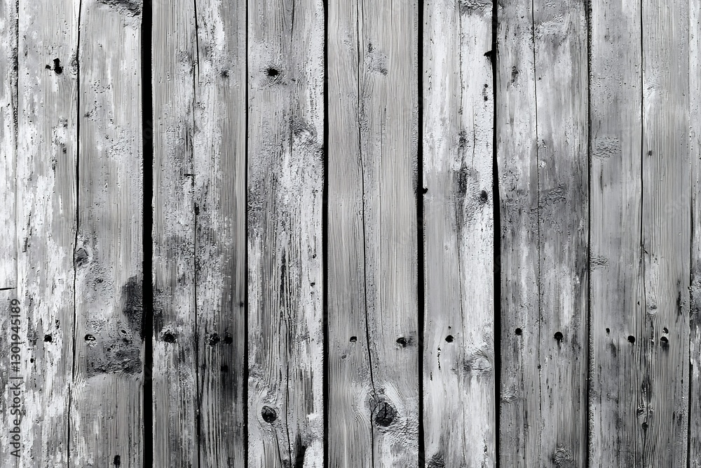 Fototapeta premium Rustic wooden plank wall with weathered texture and natural patterns