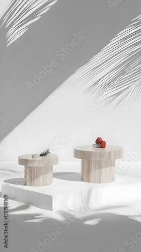 3D Illustration Minimalist ...