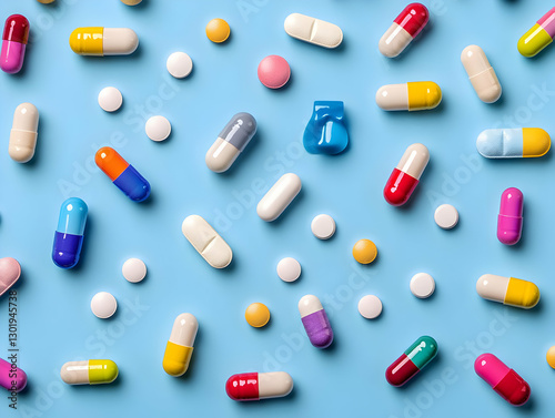 Photo Assorted Pills and Ca...