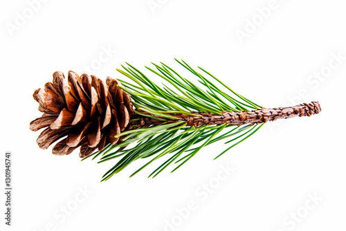 Photo Pine Cone and Needles...