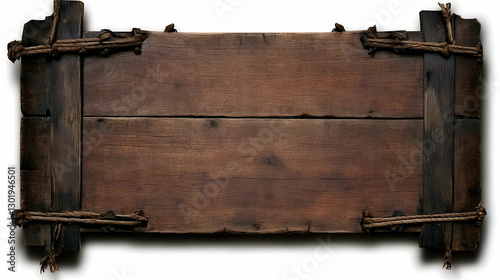 Rustic Wood Sign Background...