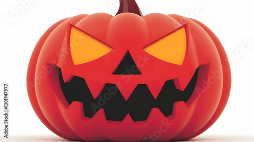 3D Halloween Pumpkin Illust...
